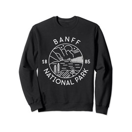 Banff National Park 1885 Alberta Sweatshirt