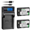 Kastar Battery & Slim LCD Charger for Canon LP-E6 LP-E6N,