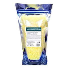 Curé Lanolina Anhidra 250 Grs Pura Pellets Cosmética Natural Usp