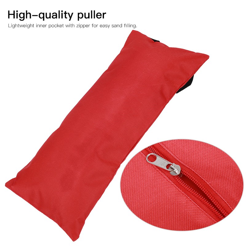 2Pcs 41x18cm No Fill Freeweight Sandbag Thin Arm Accessory for