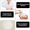 BOXOB 6pcs Hexagon Quilting Templates Set, 1" 1.5" 2" 3"