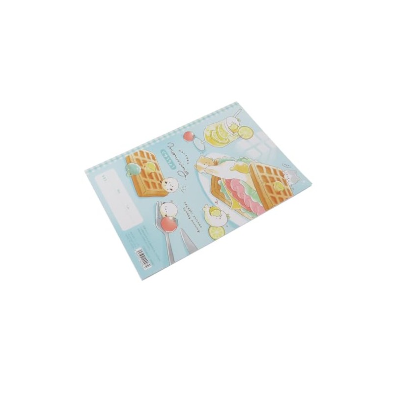 Holiday Morning [B5 White Blank Notebook] Liberty Book Coolia Back