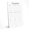 CARDAMONOLY Grocery List Notepad - 6 x 9 Inches -