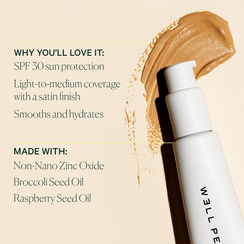Well People Bio Tint SPF 30 Tinted Moisturizer, Skin-perfecting Moisturizer,