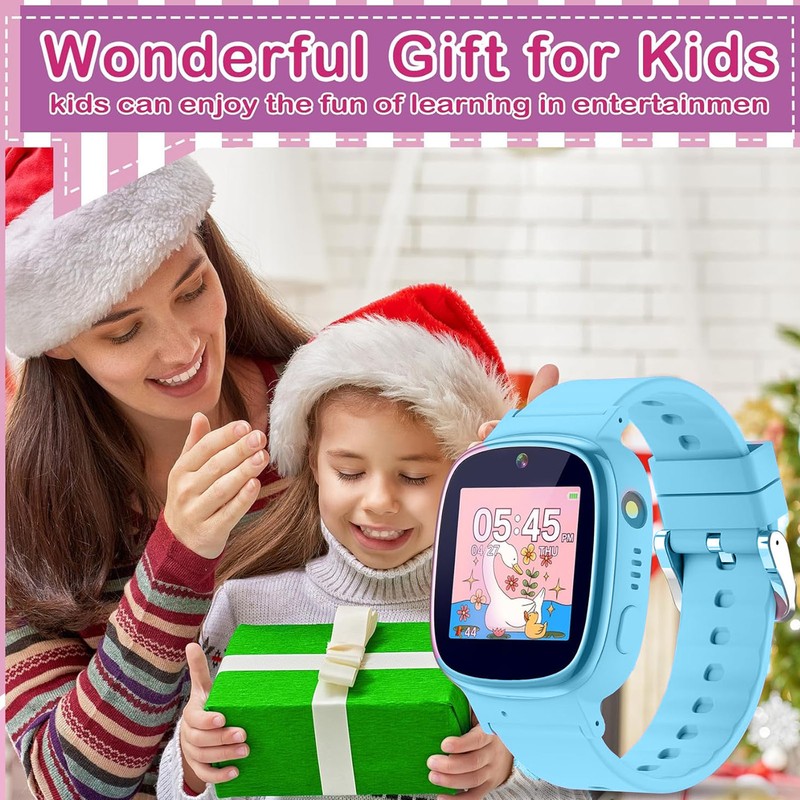 Kids Game Smart Watch Music Video Player Camera Alarm Clock