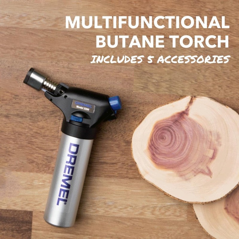 Dremel VersaFlame Multi-Function Butane Torch - Ideal for Hobbyist and
