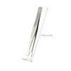 jojofuny 3pcs Stainless Steel Tweezers for False Eyelashes Eyebrow Shaping