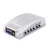 VGA to TV Composite Converter Box with Independent Adjustment for