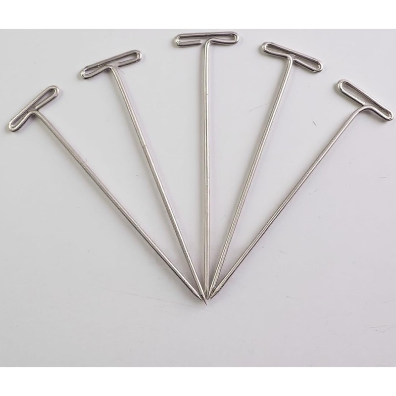200 Pcs T Pins, Stainless Steel T Pins with Plastic