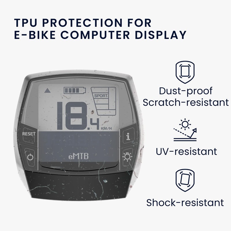 kwmobile EBike Bicycle Computer Case Compatible with Bosch Intuvia Case