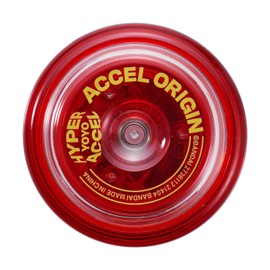 Bandai 60001 Accel Hyper Yo Red, Skill Game, Optimised JoJo for Children from 8 Years, with its Accel System, Test All Tricks Quickly and Easily