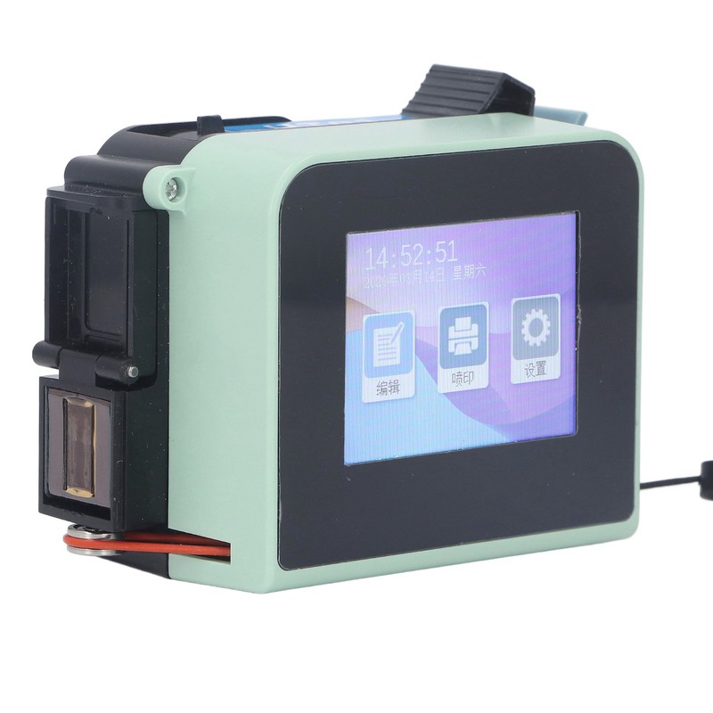 Inkjet Printer with Ink Cartridge LED Touch Screen Handheld Inkjet