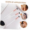 WOONEKY 3pcs Portable Nose Makeup Brush Contour Brush Highlighter for