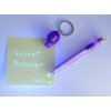 nvGlow 4 Invisible Ink Pen 4 UV Flashlight Black Light