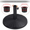 4 Pcs Patio Umbrella Parasol Base Stand Hole Ring Plug