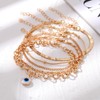 Ankle Bracelets for Women Layered Gold Anklets Summer Beach Vacation