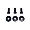 (3) 502310 Left Hand Fine Thread Blade Bolts fits King