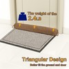 NABOWAN 38" Weighted Under Door Draft Stopper -Triangular Door Draft