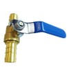 Joywayus 1/2 Inch PEX Brass Ball Valve Blue Handle for