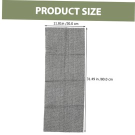 PACKOVE 4pcs African Exfoliating Net Long Body Scrubber for Cleansing Skin Elastic Mesh Bath Brush for Hard Reach Areas and Relaxing Muscles