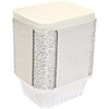 GSL - 25 x Aluminium Foil Food Containers + Lids