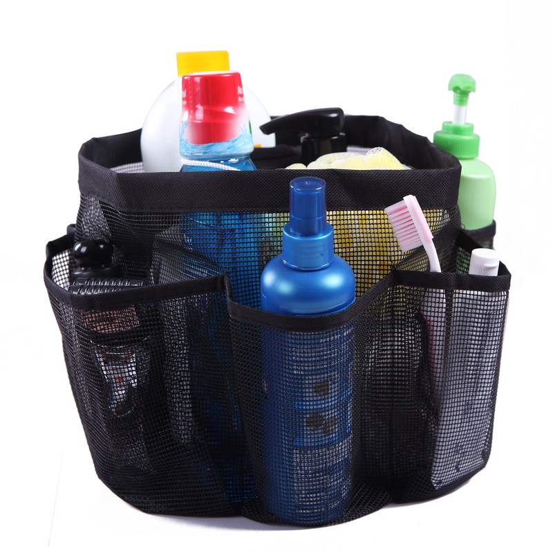 HDE Shower Caddy Mesh Bag College Dorm Bathroom Carry Tote