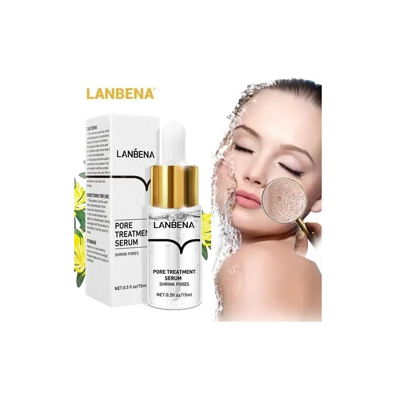 Lanbena Sérum Tratamiento Anti Poros Puntos Negros Y Acné