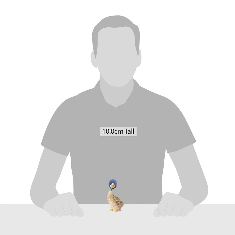 Enesco Beatrix Potter by Jim Shore Jemima Puddle-Duck Miniature Figurine,