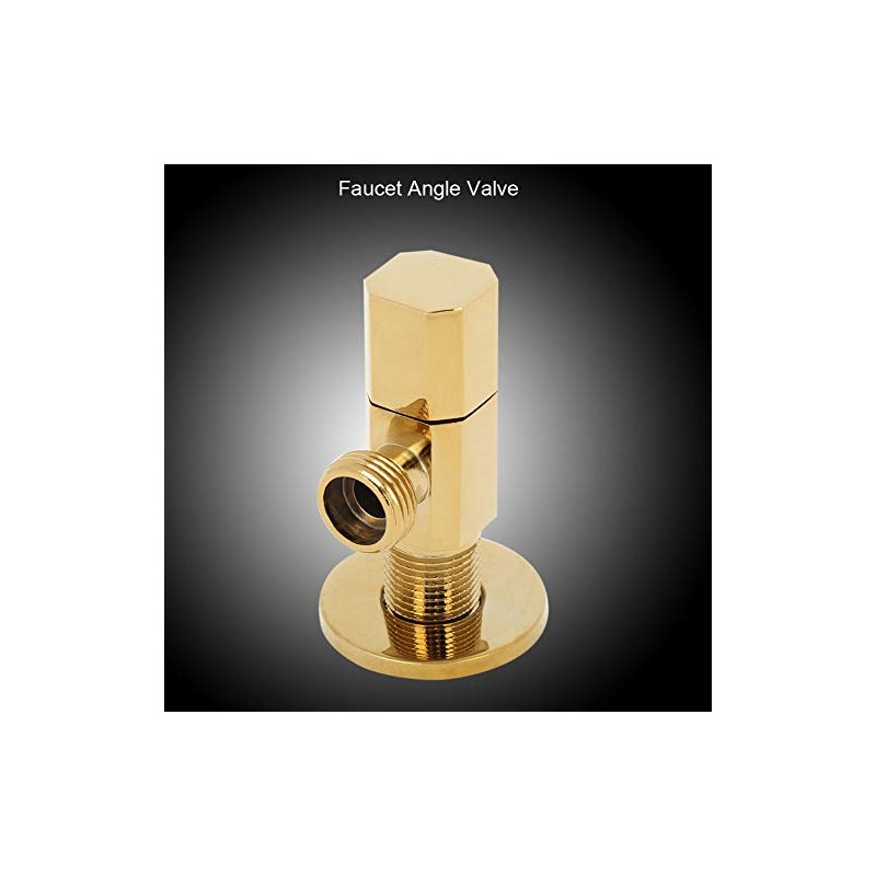 Brass Hot/Cold Water, Bathroom Installation Washbasin Taps, Shut Off Faucet,