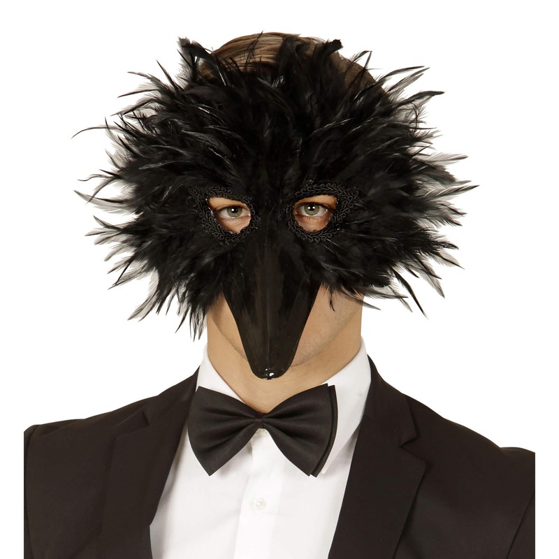 W WIDMANN MILANO Party Fashion Widmann - Maske Vogel, mit