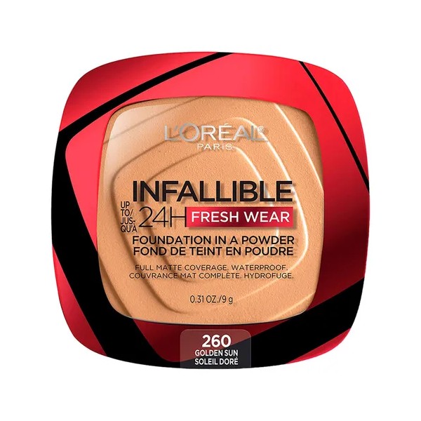 Base En Polvo L´oréal Paris Infallible 9g Tono 260 Golden