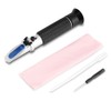 SEAFRONT Densimetro Professional Handheld Alcohol Meter 0-80% Test Refractometer Tester