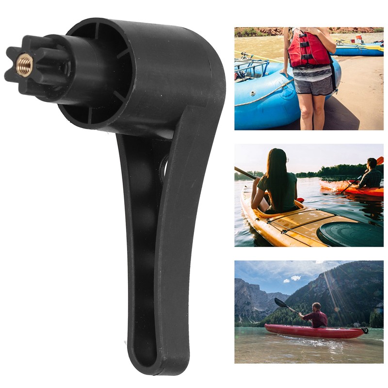 2pcs PVC Kayak Rudder Steering Control Handle Grip Replacement For