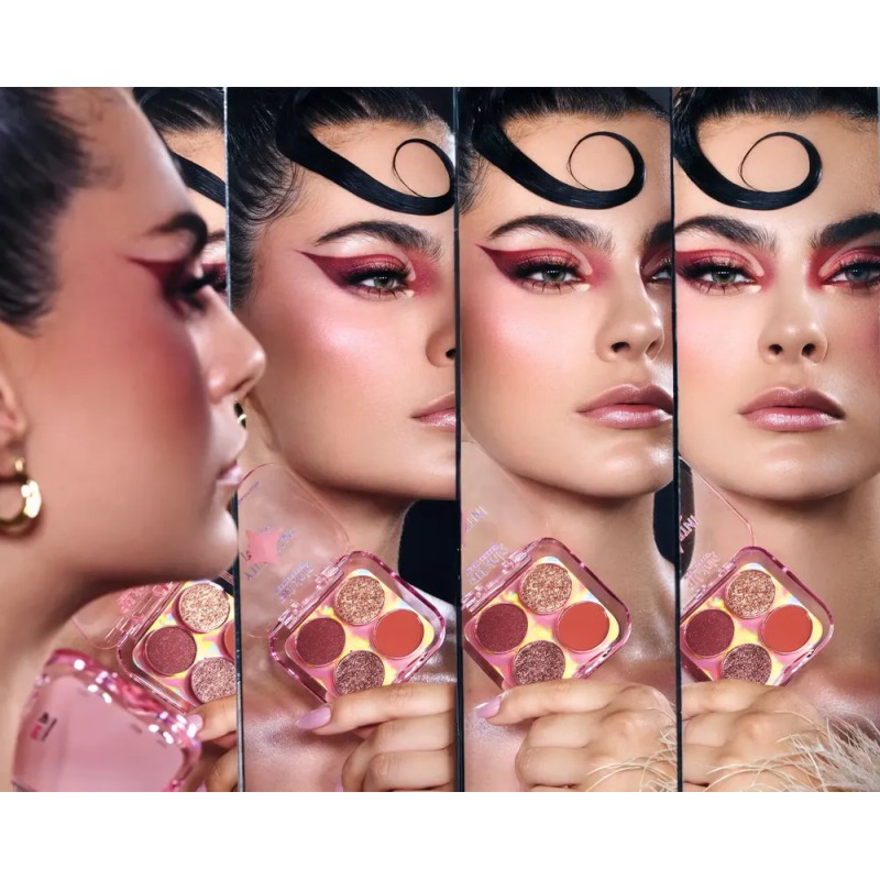 Pink Up Sombras Intensity Glam Colección Completa 10 Pzas