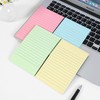 Evergreen Goods Lined Sticky Notes| Large Pastel Notes for Study,