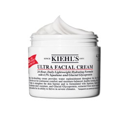 Kiehl's Ultra Facial Cream, with 4.5% Squalane to Strengthen Skin's Moisture Barrier, Skin Feels Softer and Smoother, Long-Lasting Hydration, Easy and Fast-Absorbing, Suitable for All Skin Types