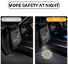 Car Door Lights Projector, 2PCS Car Door Projector Lights Wireless