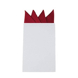 Silk Pre - Folded silk pocket square