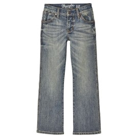 Wrangler Boys' Retro Relaxed Fit Boot Cut Jean, Greeley Midwash