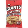 Giants Bacon Ranch Flavor Cashews, 4 Ounce -- 8 per