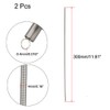 sourcing map Tension Spring Wire Diameter 0.016 Inch AD 0.16