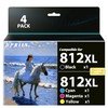 UPRIIN Compatible Remanufactured for 812XL 812 XL Ink Cartridges Replacement