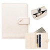 GooodiderX RFID Blocking Passport Holder with AirTag Slot, Beige