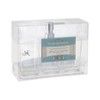 Premier Housewares Mrs Bathroom Set, Polyester/Acrylic, 24 x 10 x