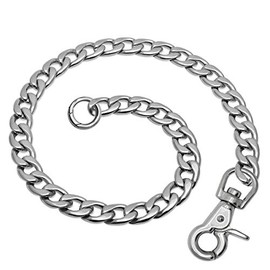 SoulCats Stainless Steel Key Chain/Trouser Chain with Carabiner, Biker Wallet Chain Wallet, Stainless Steel