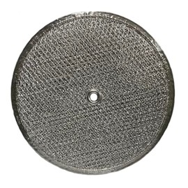 Air Filter Factory 9.5 Inch Round x 3/32 Inch With Center Hole 12-Layer Aluminum Exhaust Air Grease Filter