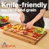 COZIFA Large Wood Cutting Board for Kitchen - Heavy Duty