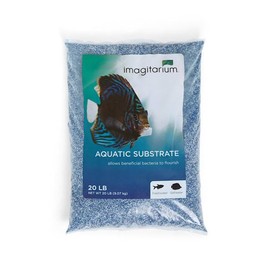 imagitarium Blue and White Aquarium Sand, 20 lbs.