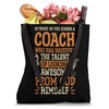 Looking Awesome Basketball Coach Design for Baseball Coach Tote Bag