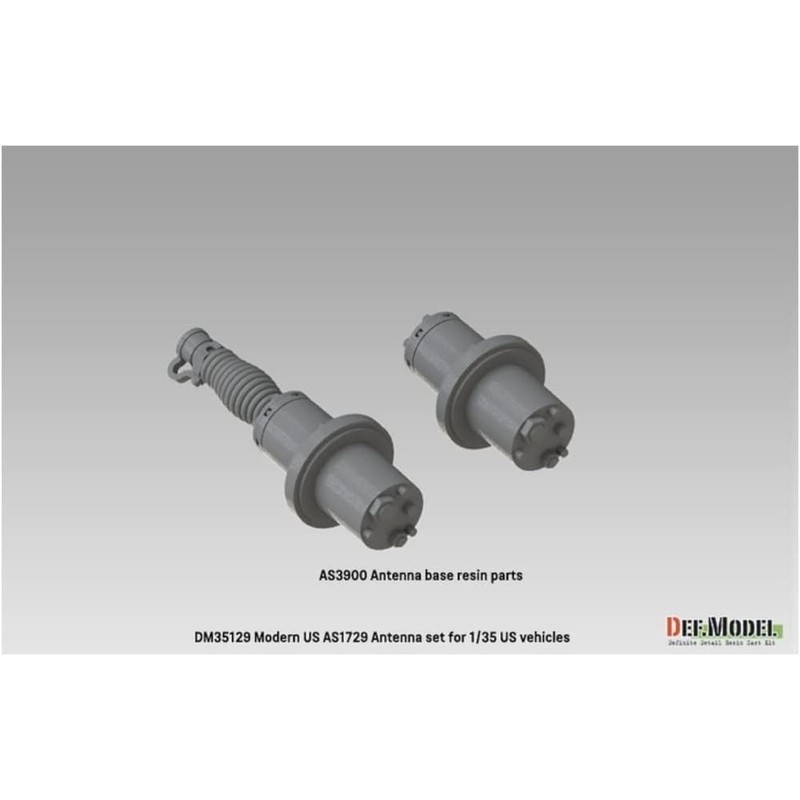 DEF MODEL DM35129 1/35 US Army AS1729 Antenna Base Set